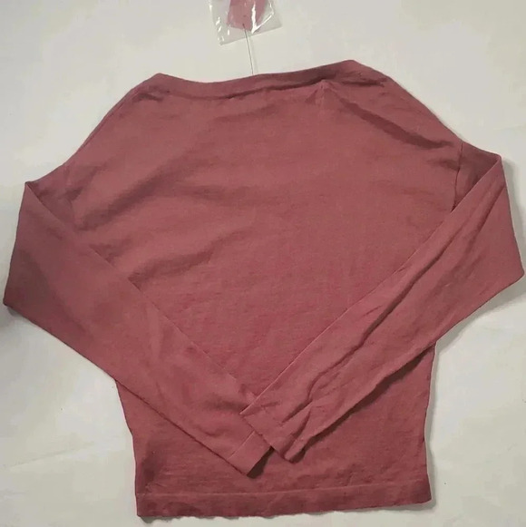 Peruvian connection  Alcapa Fine wool Blend szSmall BoatNeck Pullover…nwt - Picture 2 of 9
